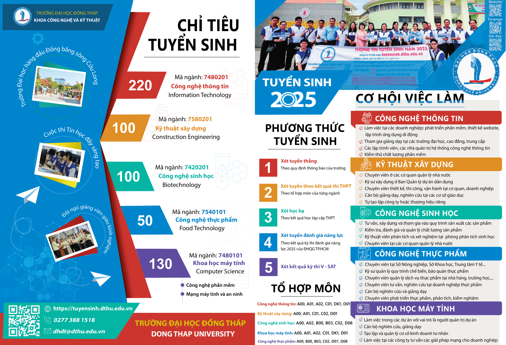 Khuôn viên trường Đại học Đồng Tháp