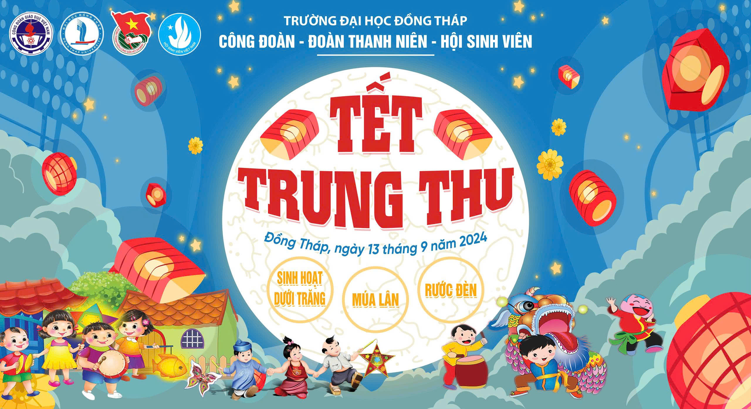 Lồng đèn sinh viên thiết kế