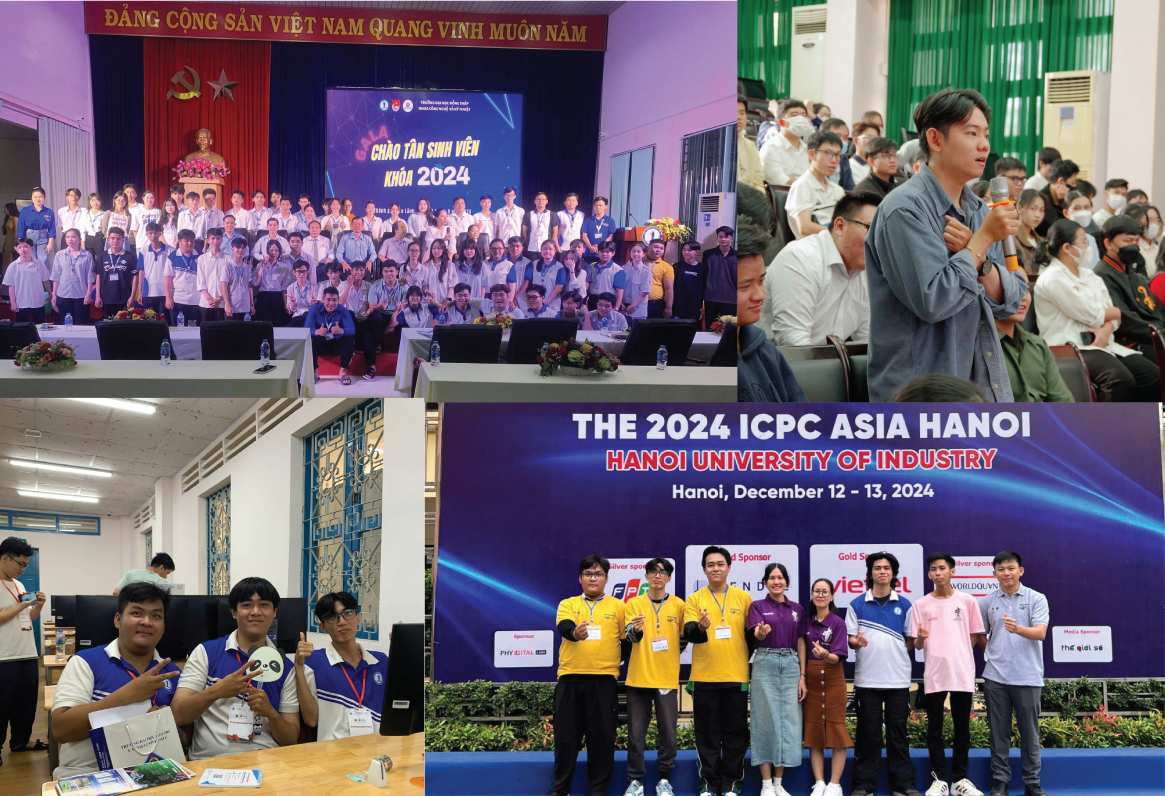 Sinh viên khoa CNTT đạt giải tại cuộc thi Hackathon toàn quốc